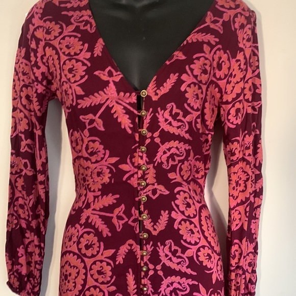 TIGERLILY Ognena Maxi Dress, in paisley stunning colour print ,RRP$249 - Picture 2 of 7